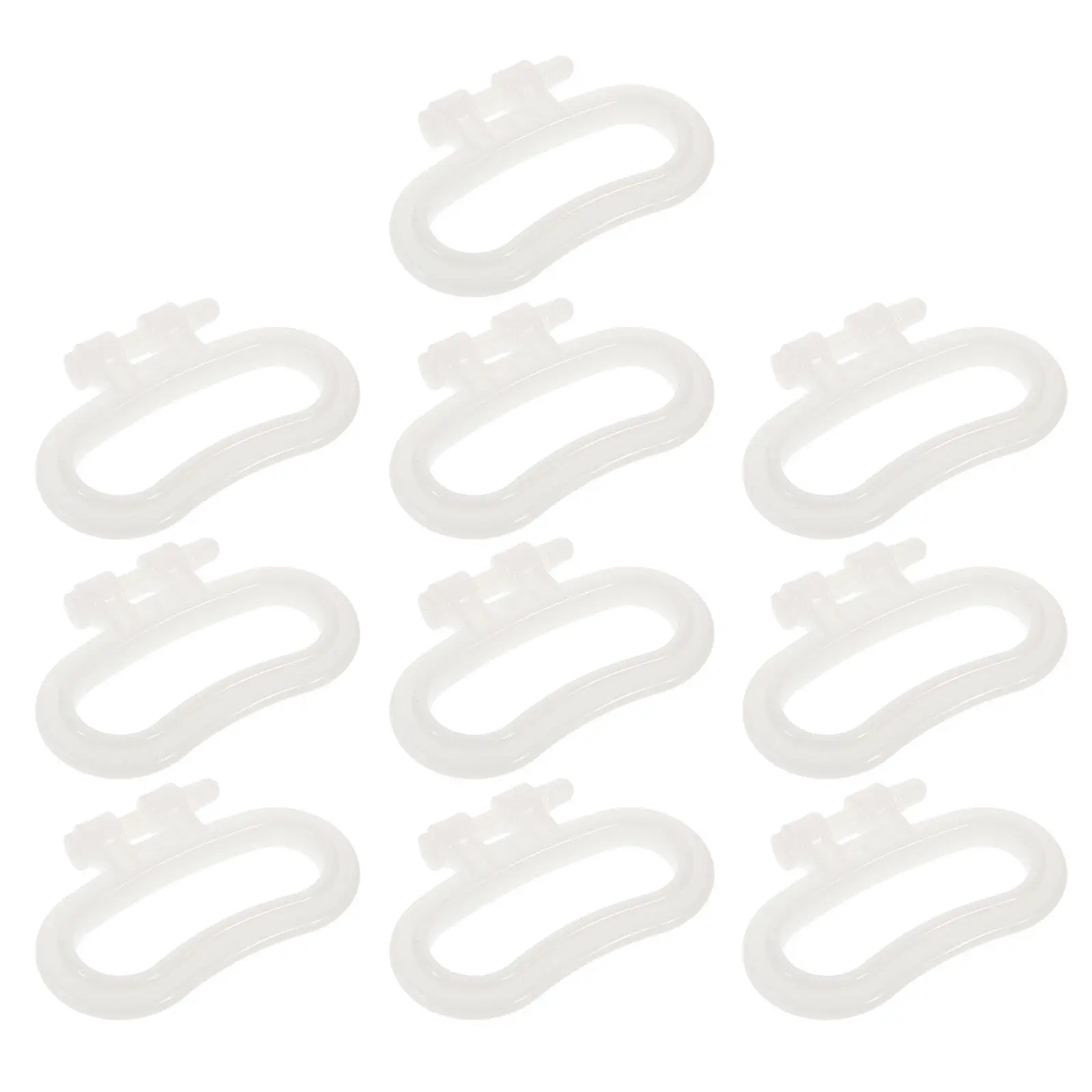 10Pcs Plastic Bucket Handle Replacement Heavy-Duty Ergonomic Grip for Water Bucket Lifting Household Garden Warehouse Utility
10Pcs Plastic Bucket Handle Replacement Heavy-Duty Ergonomic Grip for Water Bucket Lifting Household Garden Warehouse Utility