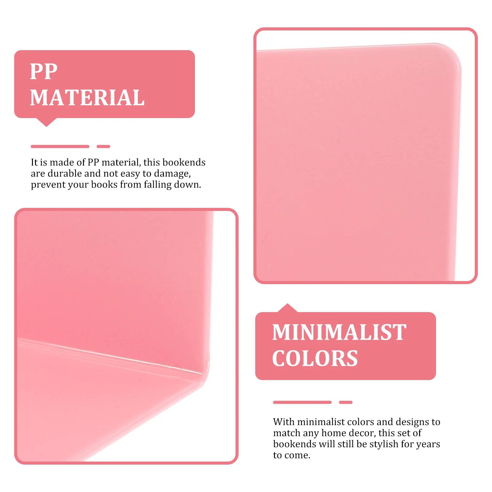 2pcs Decorative Ends Pp File Book Organizers Desktop Book Stands For Home Office Study Bookshelf Storage Solution
2pcs Decorative Ends Pp File Book Organizers Desktop Book Stands For Home Office Study Bookshelf Storage Solution