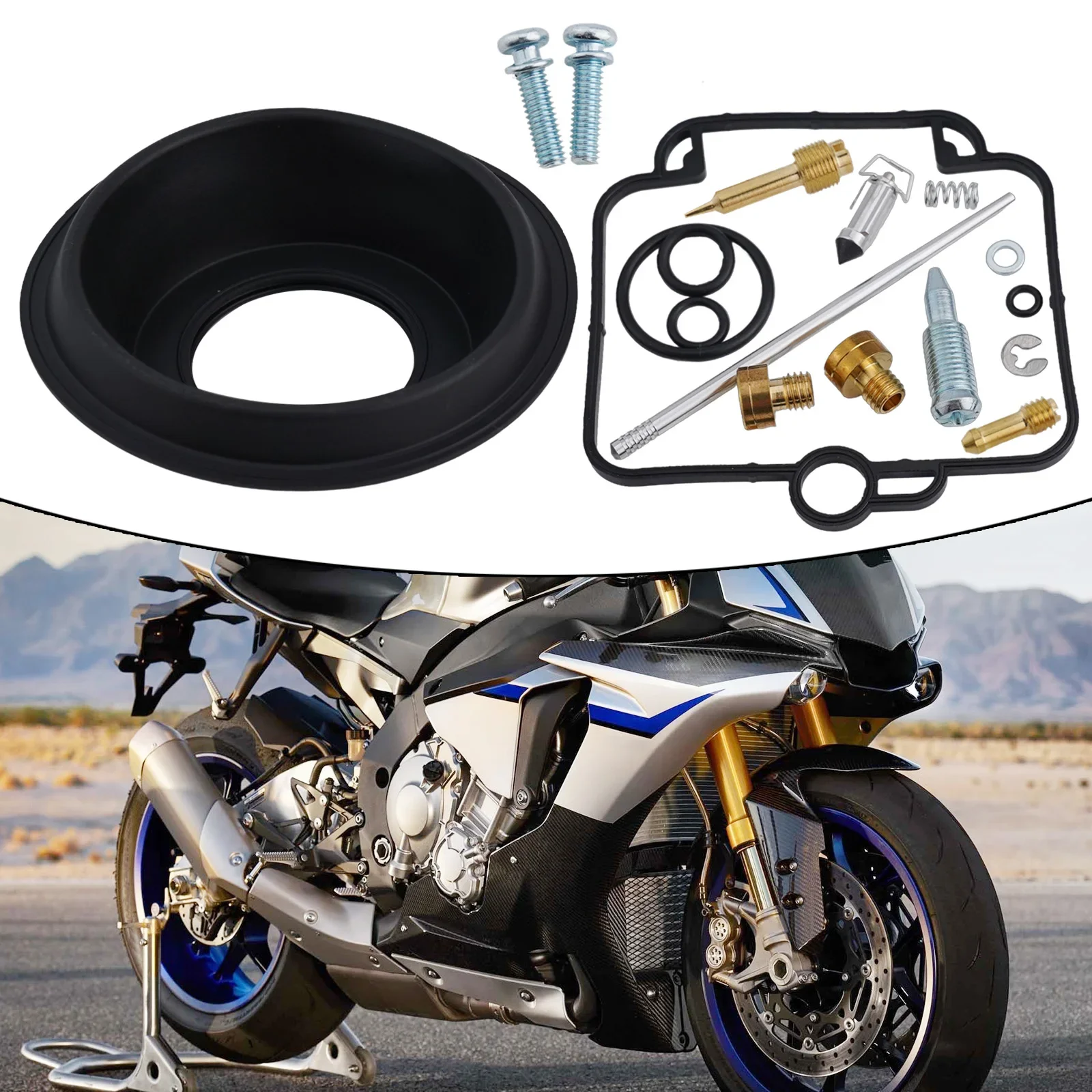 Carburetor Repair Kit For Single Cylinder Engine BST40 Screw Jet Needle Float Valve Gasket Motorcycle Parts
Carburetor Repair Kit For Single Cylinder Engine BST40 Screw Jet Needle Float Valve Gasket Motorcycle Parts