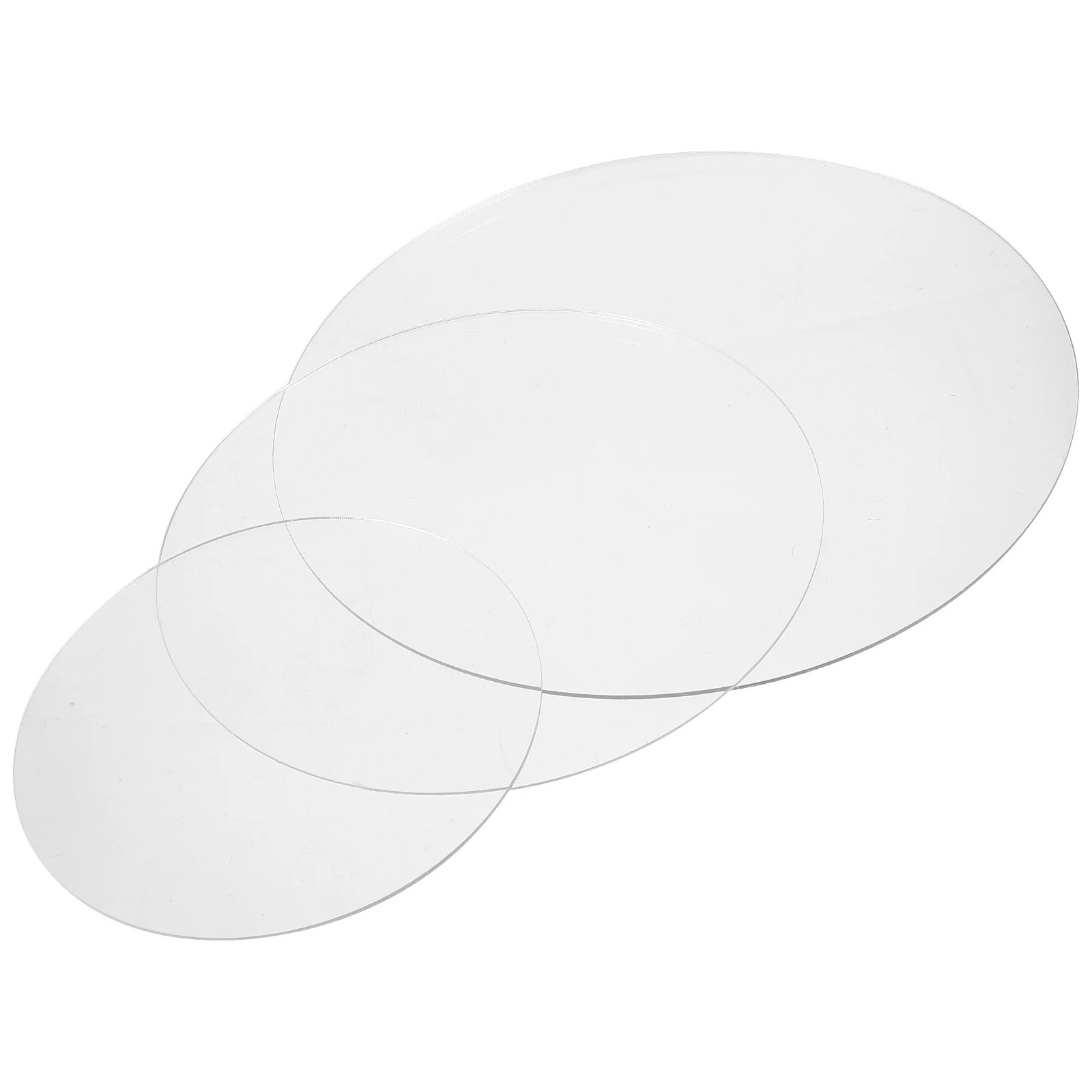 3 Pcs Cake Display Board Acrylic Round Discs Transparent Base Student Pans Handmade Panels DIY Crafts Grease Proof Moisture
3 Pcs Cake Display Board Acrylic Round Discs Transparent Base Student Pans Handmade Panels DIY Crafts Grease Proof Moisture