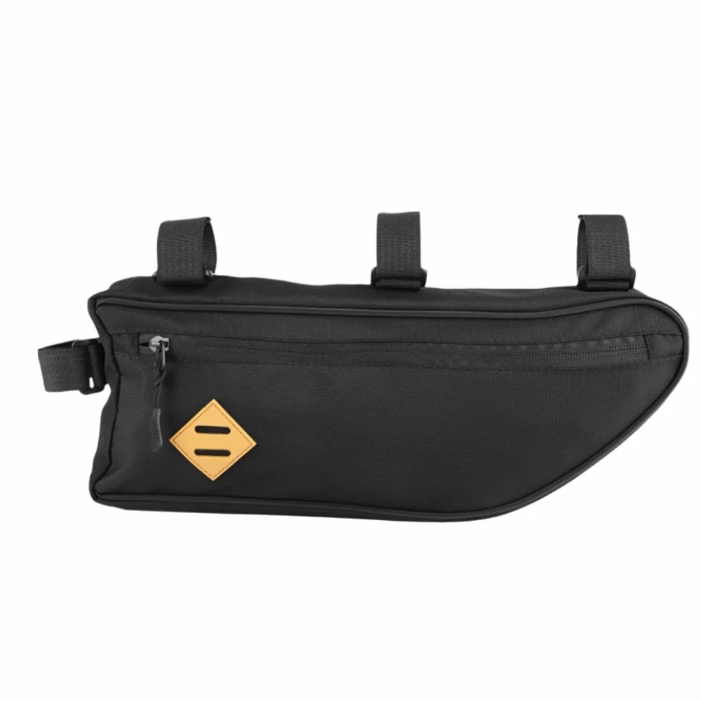 Waterproof Bike Triangle Frame Bag Black Polyester Cycling Triangle Pack Large Capacity Bike Front Top Tube Bag
Waterproof Bike Triangle Frame Bag Black Polyester Cycling Triangle Pack Large Capacity Bike Front Top Tube Bag