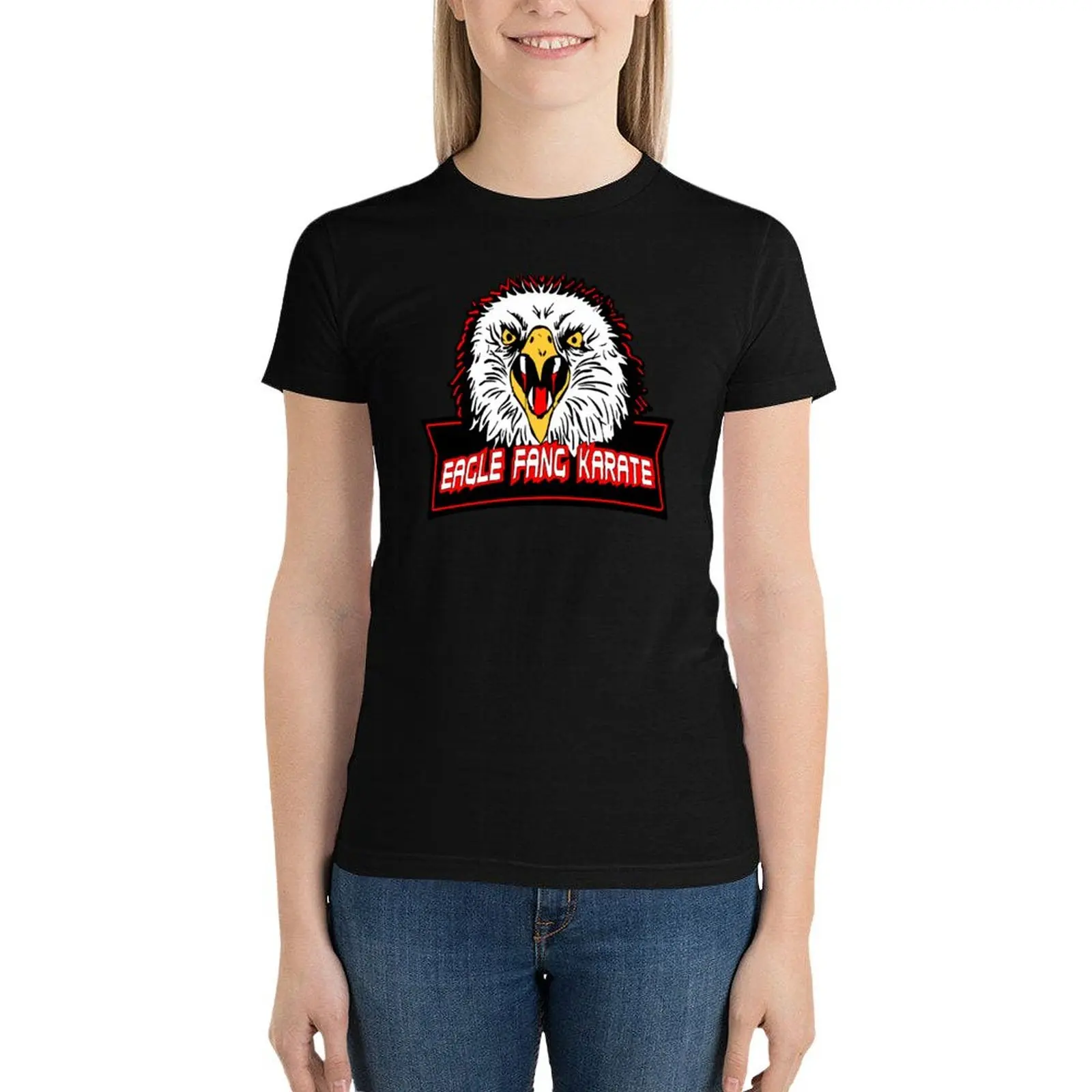 Eagle Fang Karate T-Shirt graphics funny tees summer clothes Woman T-shirts
Eagle Fang Karate T-Shirt graphics funny tees summer clothes Woman T-shirts