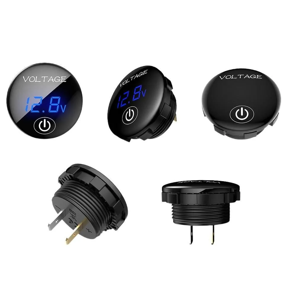 5-48V Touch Control LED Digital Voltmeter Voltage Meter Reverse Polarity Protection Multi-color Display Voltage Measuring Gauge
5-48V Touch Control LED Digital Voltmeter Voltage Meter Reverse Polarity Protection Multi-color Display Voltage Measuring Gauge