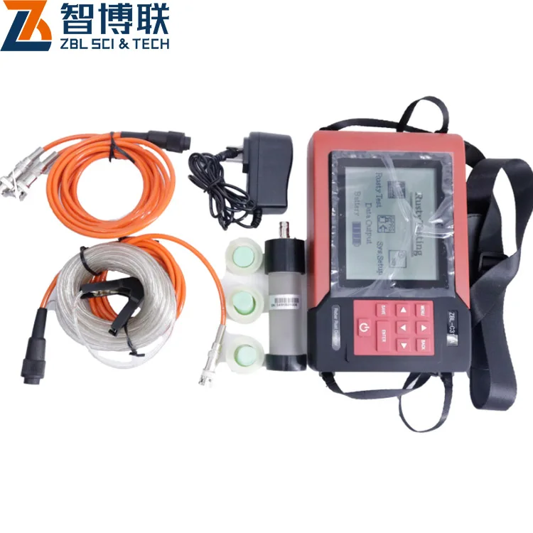 ZBL-C310A LCD Display Non-Destructive Testing Concrete Rebar Corrosion Detector Rechargeable Battery CE/ISO Certification
ZBL-C310A LCD Display Non-Destructive Testing Concrete Rebar Corrosion Detector Rechargeable Battery CE/ISO Certification