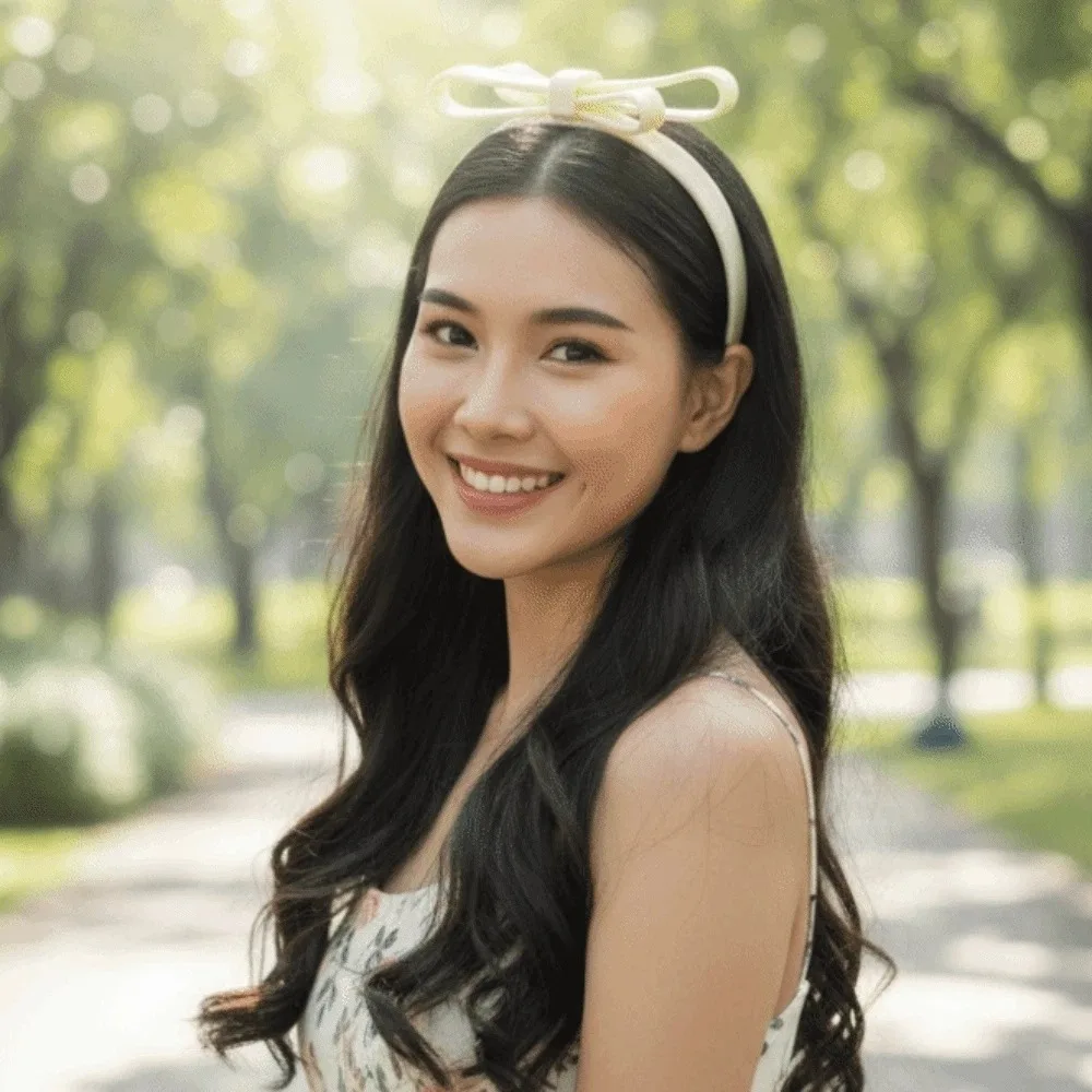Hair Accessory Headwear Polka Dot Hair Hoop Waterproof Solid Color Bow Headband Glossy Anti-slip Acetic Acid Hairband Party
Hair Accessory Headwear Polka Dot Hair Hoop Waterproof Solid Color Bow Headband Glossy Anti-slip Acetic Acid Hairband Party
