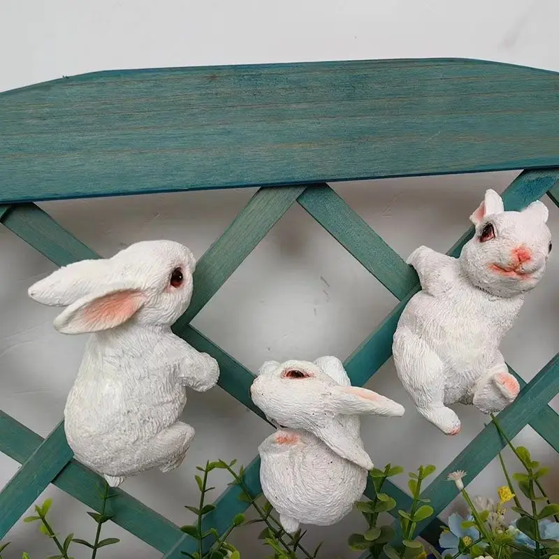 Creative Garden Climbing Tank Fleshy Flowerpot Rabbit Resin Accessories Balcony Courtyard Bonsai Landscape Figurines Decoration
Creative Garden Climbing Tank Fleshy Flowerpot Rabbit Resin Accessories Balcony Courtyard Bonsai Landscape Figurines Decoration