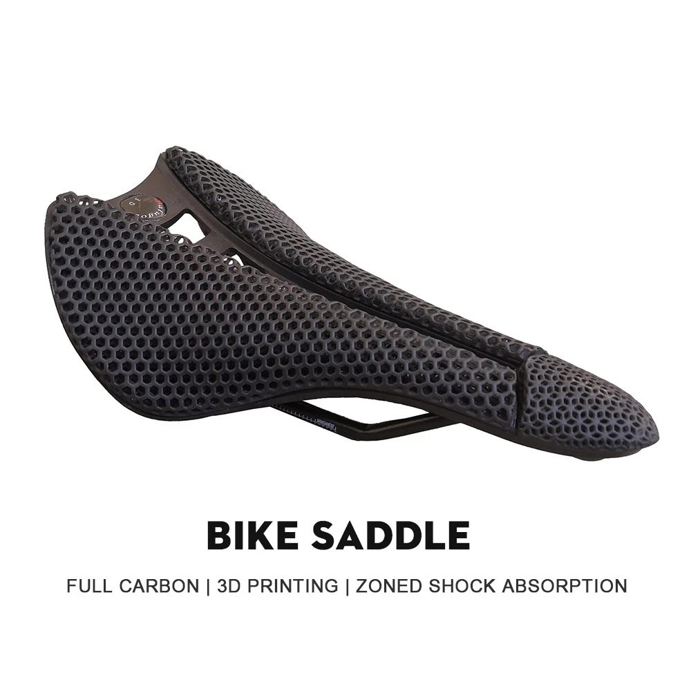 MTB Road Bicycle 3D Printed Saddle Carbon Fiber Ultralight Hollow Comfortable Breathable Mountain Road Bike Cycling Seat Parts
MTB Road Bicycle 3D Printed Saddle Carbon Fiber Ultralight Hollow Comfortable Breathable Mountain Road Bike Cycling Seat Parts