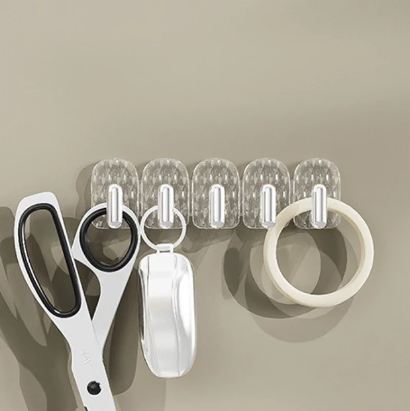Row Mini Adhesive Wall Hook Non-punching Jewelry Rack Hanger Hanging Wall-mounted Kitchen Home Accessories Bathroom Organizer
Row Mini Adhesive Wall Hook Non-punching Jewelry Rack Hanger Hanging Wall-mounted Kitchen Home Accessories Bathroom Organizer