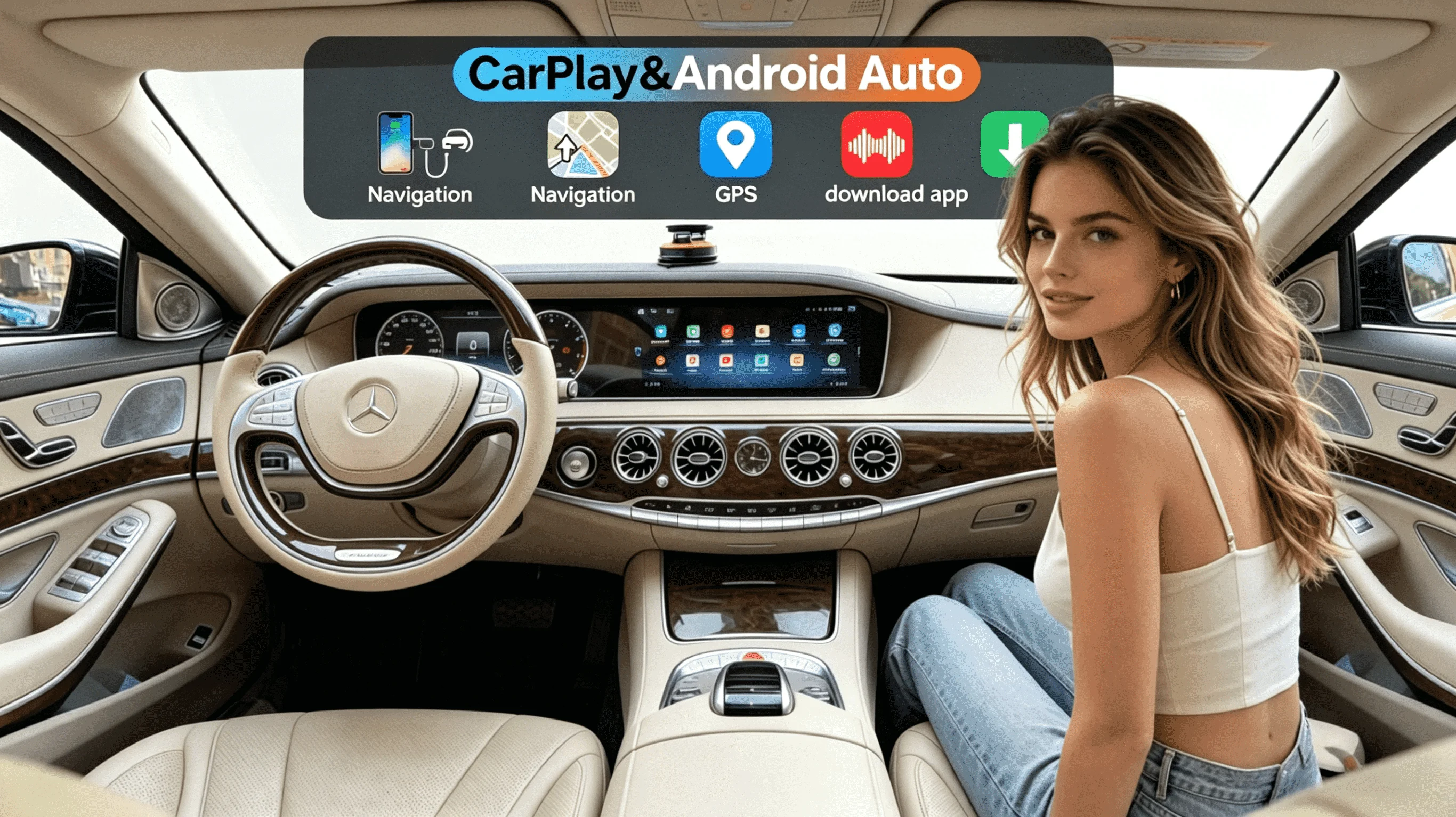Dual 12.3 inch Car Multimedia Player LCD Dashboard Digital Screen For Benz W222 2018-2021 CarPlay Android Touch Radio Navigation
Dual 12.3 inch Car Multimedia Player LCD Dashboard Digital Screen For Benz W222 2018-2021 CarPlay Android Touch Radio Navigation