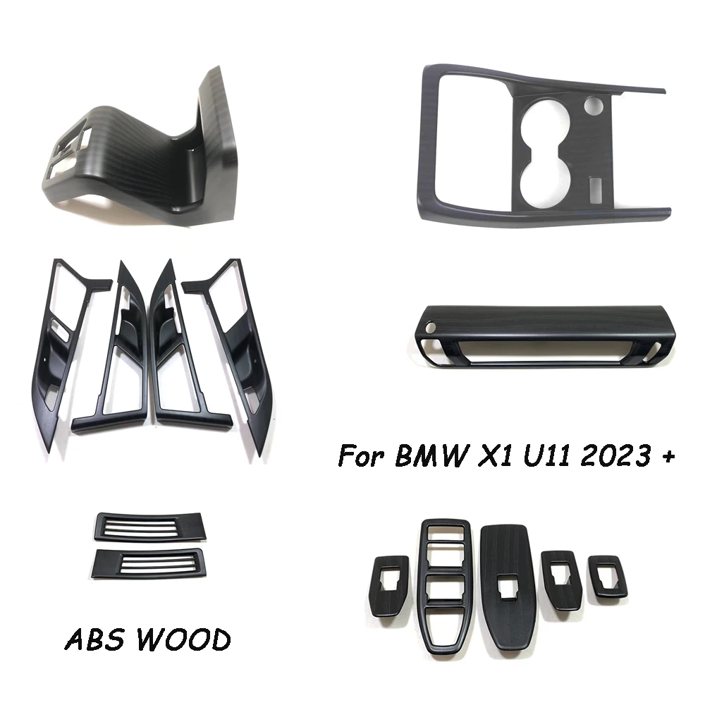 For BMW X1 U11 2023 2024 ABS Wood Interior Accessories Window Switch Cover Door Handle Bowl Cover Air Condition Cover Trim
For BMW X1 U11 2023 2024 ABS Wood Interior Accessories Window Switch Cover Door Handle Bowl Cover Air Condition Cover Trim