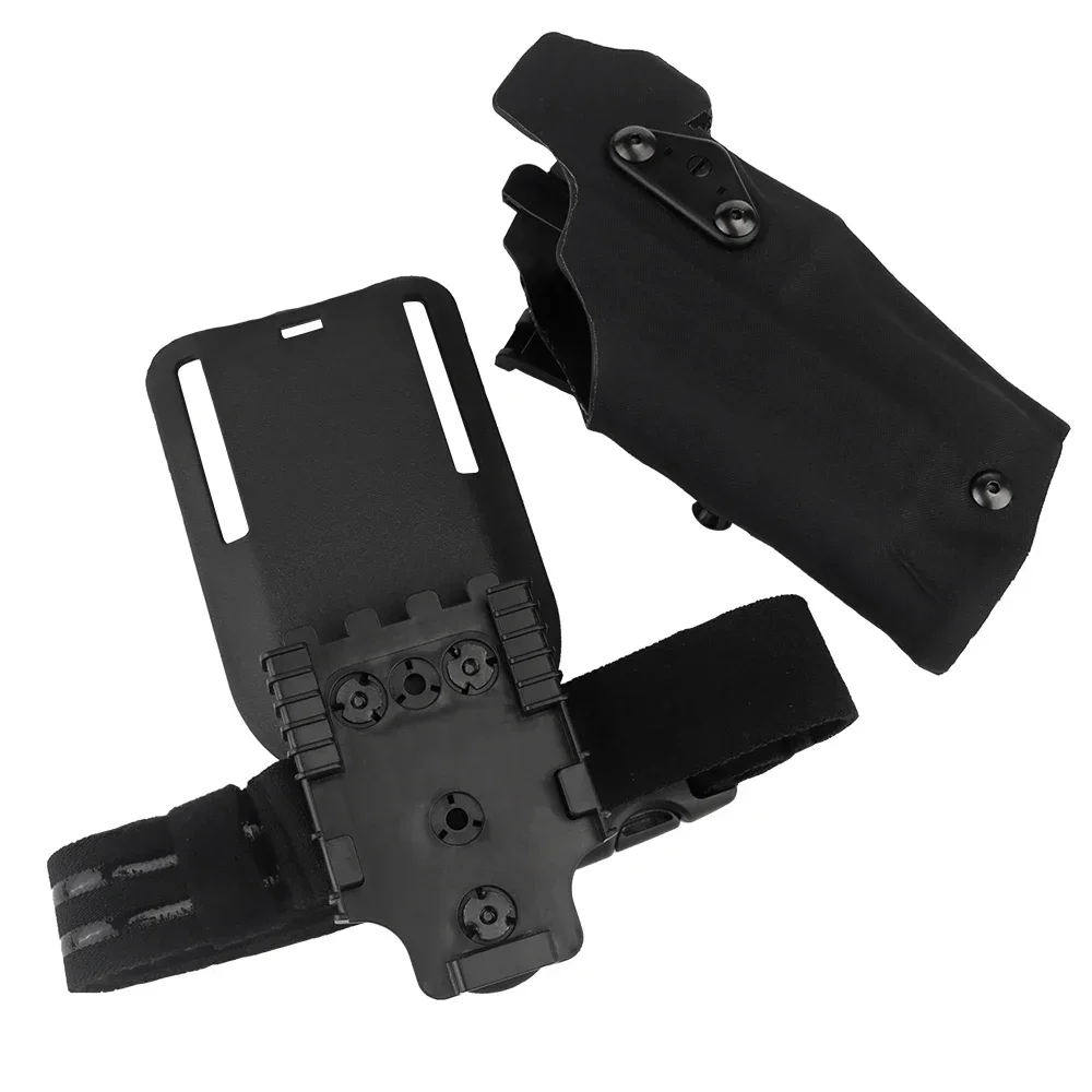 Tactical Pistol Holster QLS Quick Release Mount Adapter Pistol Belt Waist Case Compatible With GL 17/19 X300 X300U Flashlight
Tactical Pistol Holster QLS Quick Release Mount Adapter Pistol Belt Waist Case Compatible With GL 17/19 X300 X300U Flashlight