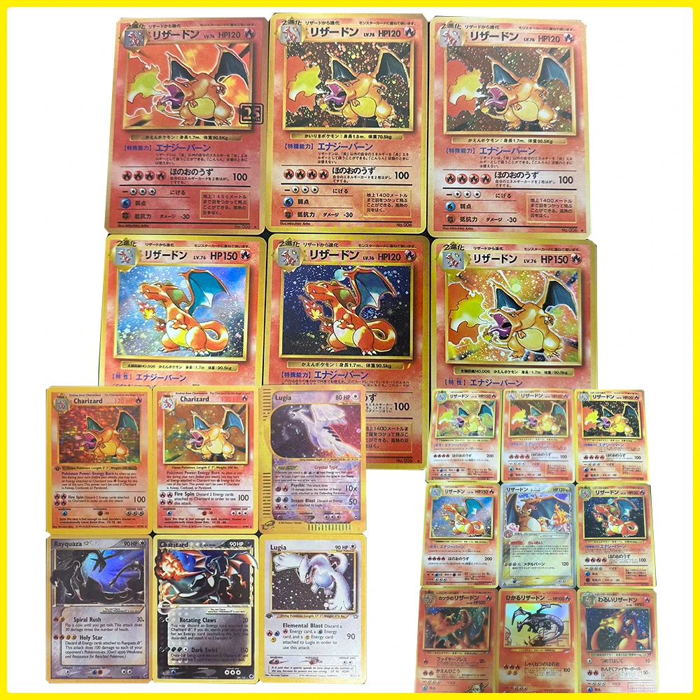 BLBU ACG PTCG English Spitfire Dragon 1996 Star Card Dragon Collection Card Gold UR 1Set DIY 1996 Classic Edition Flash Card
BLBU ACG PTCG English Spitfire Dragon 1996 Star Card Dragon Collection Card Gold UR 1Set DIY 1996 Classic Edition Flash Card