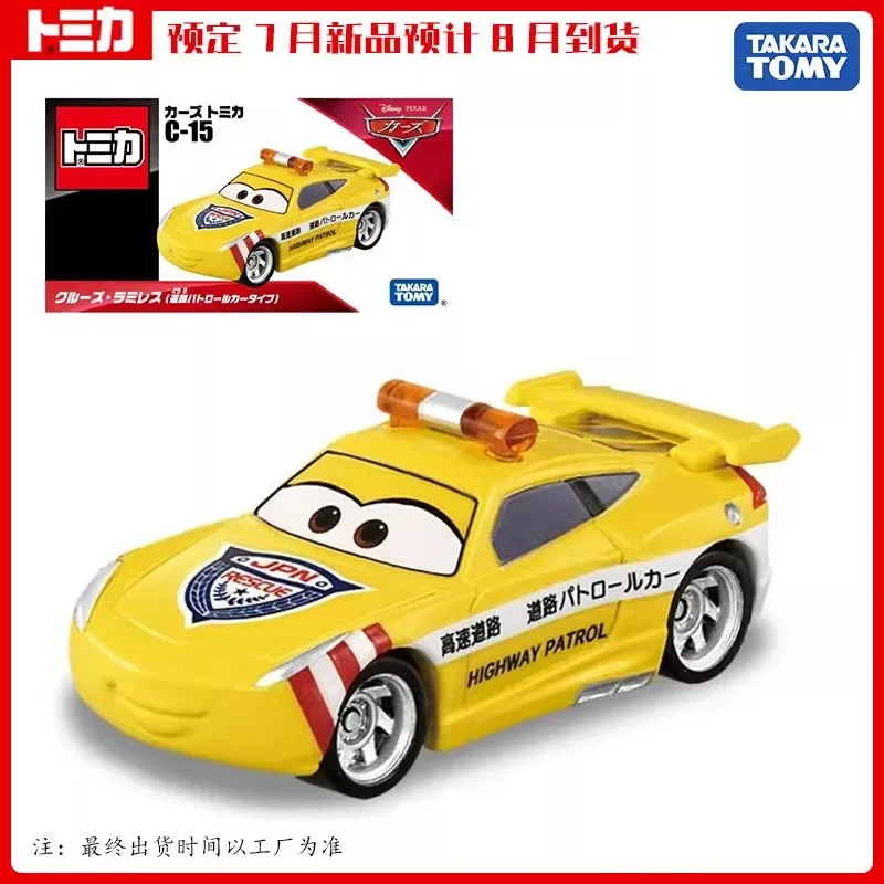 Takara Tomy Disney Cars Tomica C-15 Cruise Ramirez (тип дорогиного патруля) Игрушки из сплава, литая под давлением металлическая модель для детей
Takara Tomy Disney Cars Tomica C-15 Cruise Ramirez (тип дорогиного патруля) Игрушки из сплава, литая под давлением металлическая модель для детей