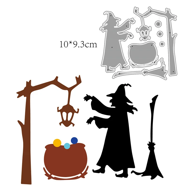 witch Metal Cutting Dies Mold Paper Cards Craft Knife Mould Blade Punch Template Embossing Stencils 1pcs
witch Metal Cutting Dies Mold Paper Cards Craft Knife Mould Blade Punch Template Embossing Stencils 1pcs