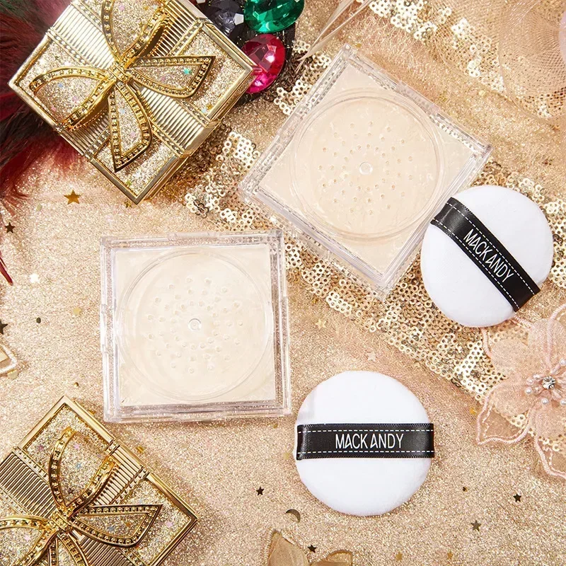 MACKANDY Original Bow Tie Setting Loose Powder Airy Powder Light Breathable Nude Makeup Long-Lasting Oil-Control Waterproof
MACKANDY Original Bow Tie Setting Loose Powder Airy Powder Light Breathable Nude Makeup Long-Lasting Oil-Control Waterproof