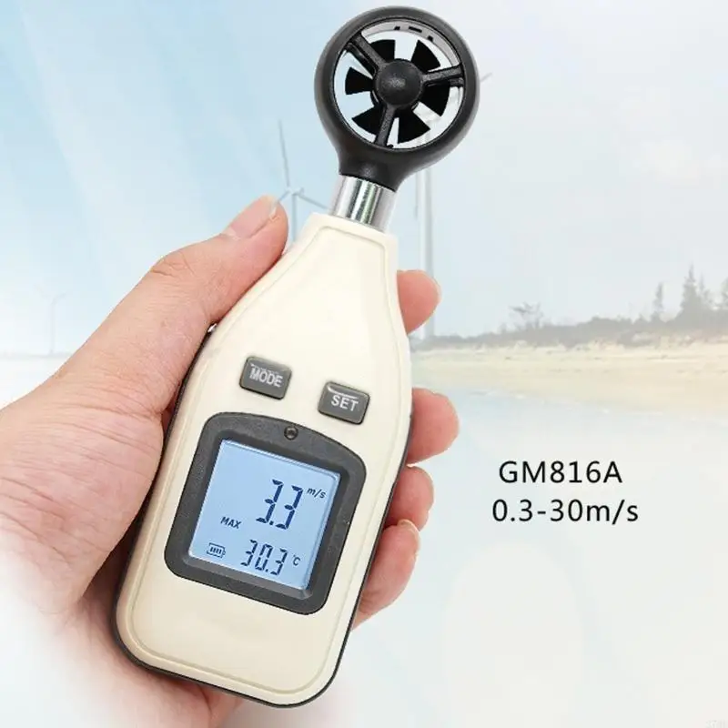 37ME Easy Carry Wind Speed Meter with High Precisions Sensors & LCD Display for Outdoor
37ME Easy Carry Wind Speed Meter with High Precisions Sensors & LCD Display for Outdoor