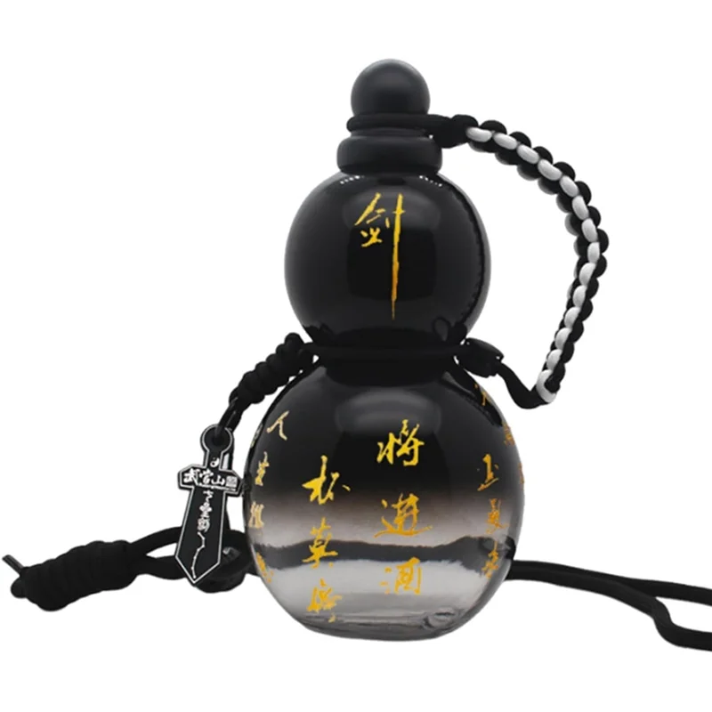 Practical 2024 Gourd Water Bottle, 28 Oz Tritan, Leak Proof, With Strap, Waist Rope, Brush, Charm, DIY Stickers
Practical 2024 Gourd Water Bottle, 28 Oz Tritan, Leak Proof, With Strap, Waist Rope, Brush, Charm, DIY Stickers