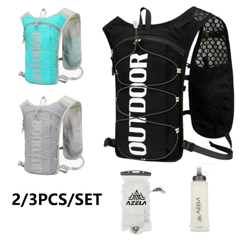 Ultralight Outdoor Running Water Bag Backpack Lightweight Hydration Vest Backpack for Men Women Trail Marathon Cycling Hiking
Ultralight Outdoor Running Water Bag Backpack Lightweight Hydration Vest Backpack for Men Women Trail Marathon Cycling Hiking