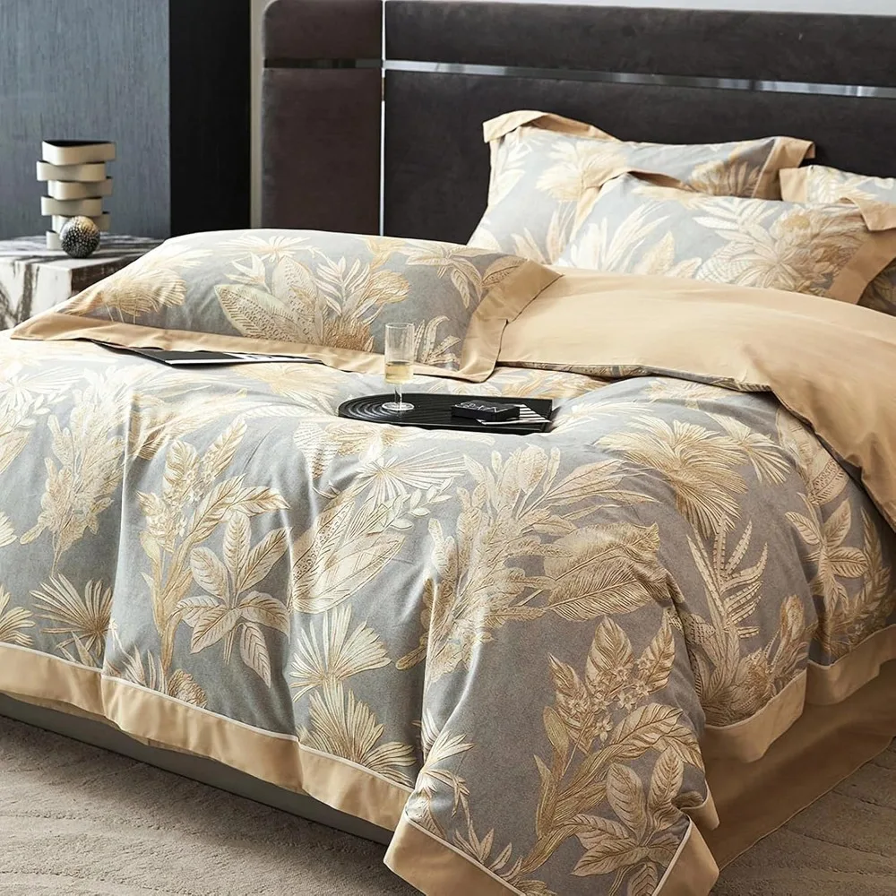 Queen Size Cotton Duvet Cover Set, 3-Piece Soft and Breathable Bedding for Year-Round Comfort
Queen Size Cotton Duvet Cover Set, 3-Piece Soft and Breathable Bedding for Year-Round Comfort