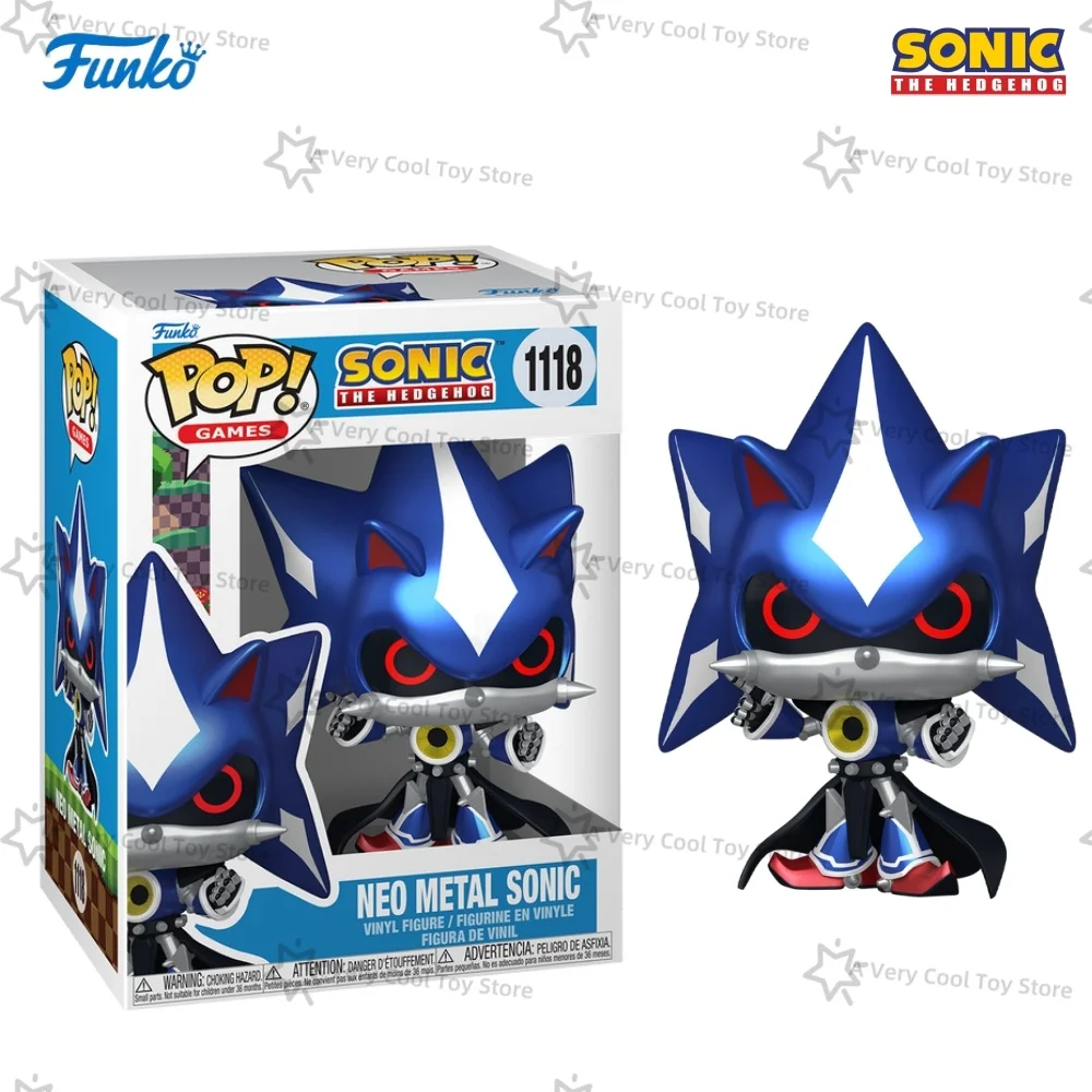 Neo Metal Sonic (Metallic) Figure 1118 FUNKO POP Sonic The Hedgehog 5 inch Vinyl Figure Limited Edition Decoration Toy Gift
Neo Metal Sonic (Metallic) Figure 1118 FUNKO POP Sonic The Hedgehog 5 inch Vinyl Figure Limited Edition Decoration Toy Gift