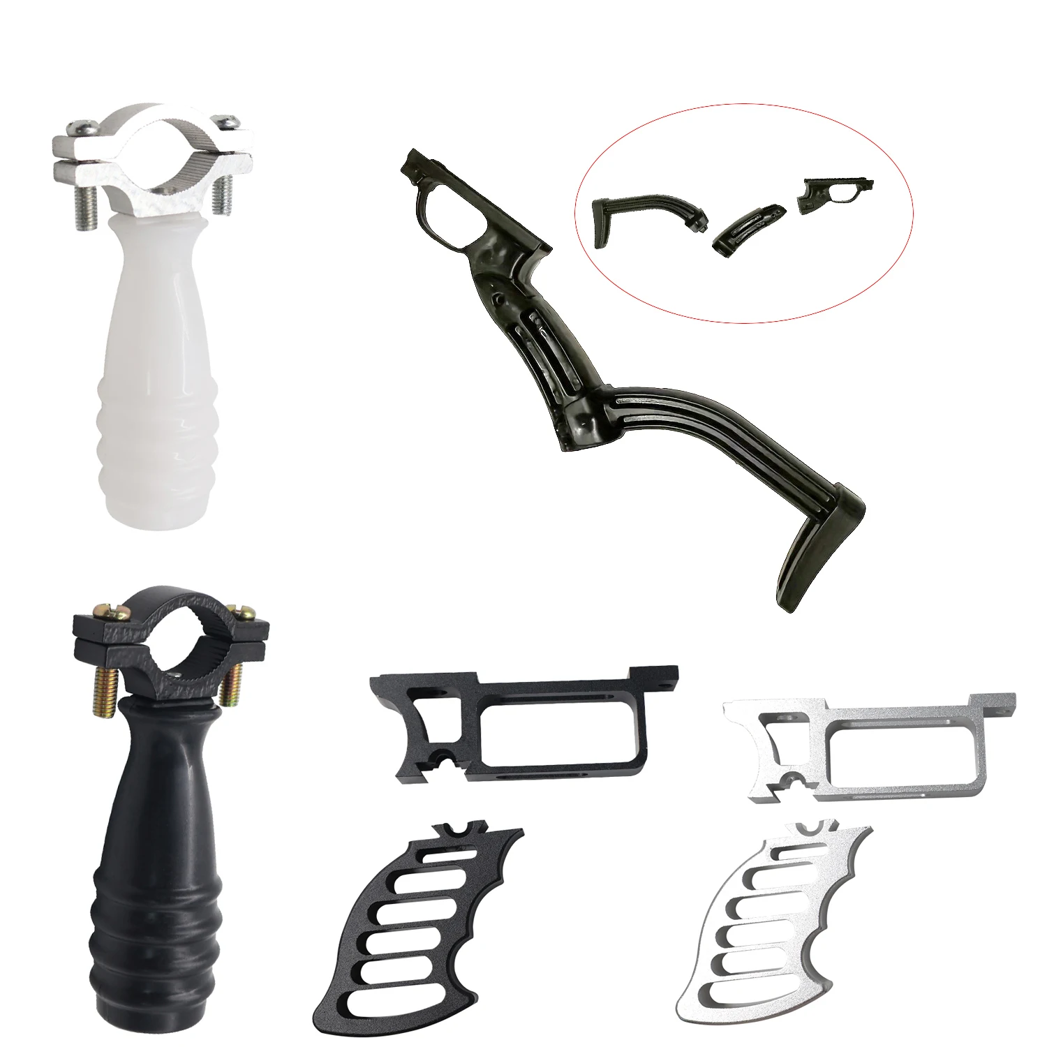 DIY Slingshot Grip, Outdoor Hunting Large Slingshot Multi-Functional Grip, Catapult Assembly Shooting Grip Accessories
DIY Slingshot Grip, Outdoor Hunting Large Slingshot Multi-Functional Grip, Catapult Assembly Shooting Grip Accessories