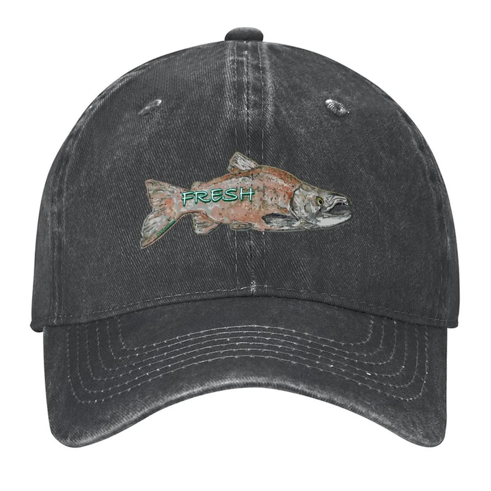 FRESH Sockeye Salmon Baseball Cap Luxury Cap fishing caps man |-F-| custom Hat Women's Men's 
FRESH Sockeye Salmon Baseball Cap Luxury Cap fishing caps man |-F-| custom Hat Women's Men's