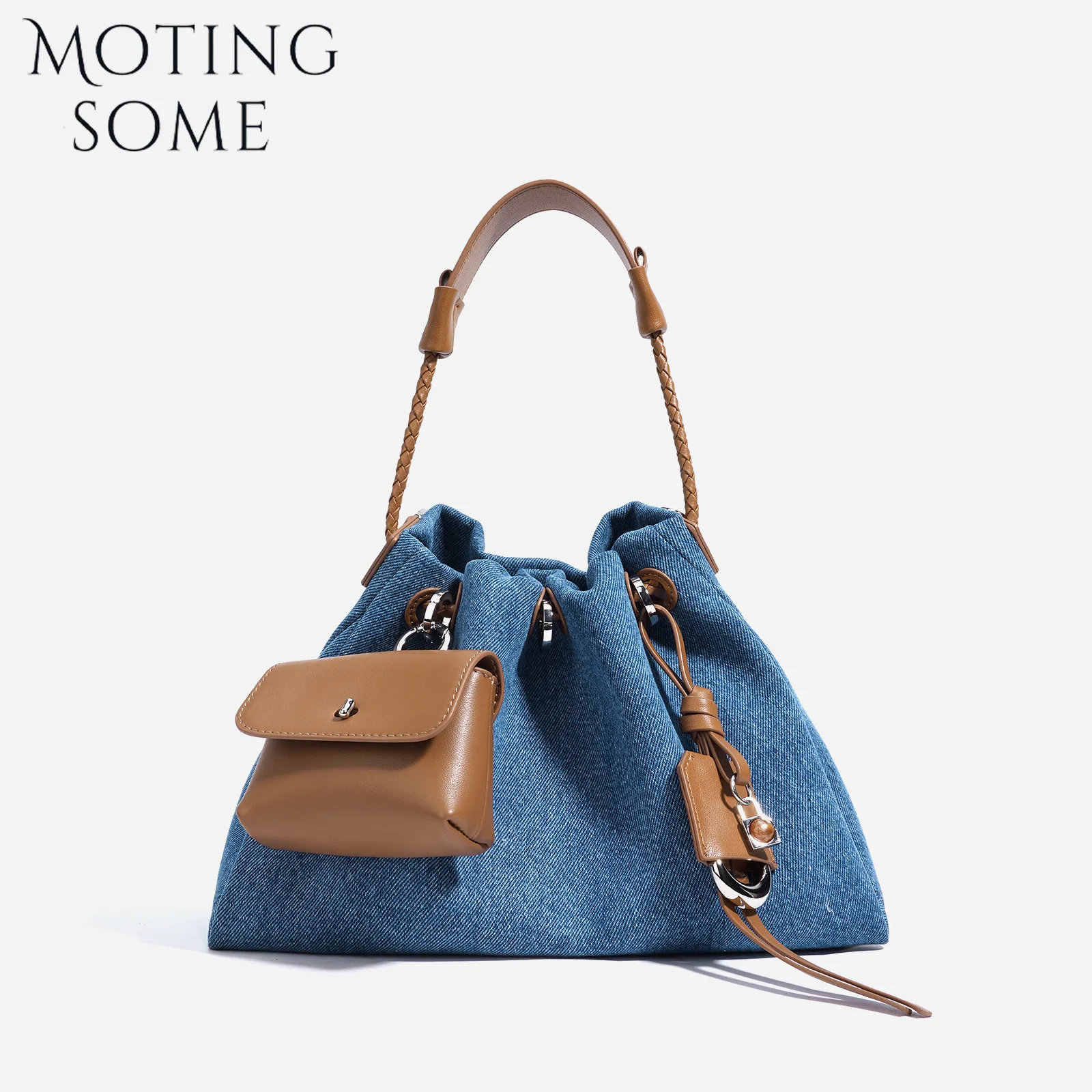 Motingsome Spring Women Bag 2025 New Denim Handbag Luxury Design Fashionable Simple Style Lady Messenger Bag Saddle Purse Pouch
Motingsome Spring Women Bag 2025 New Denim Handbag Luxury Design Fashionable Simple Style Lady Messenger Bag Saddle Purse Pouch