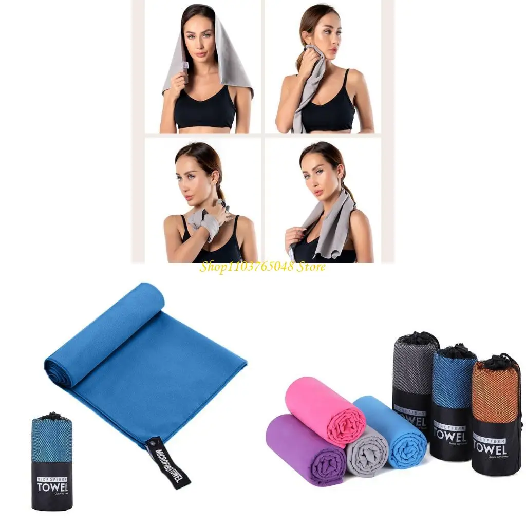R53E Микрофибренное полотенце быстро сухое впитывание плавательного полотенца для спортивного пляжного тренажерного зала
R53E Микрофибренное полотенце быстро сухое впитывание плавательного полотенца для спортивного пляжного тренажерного зала