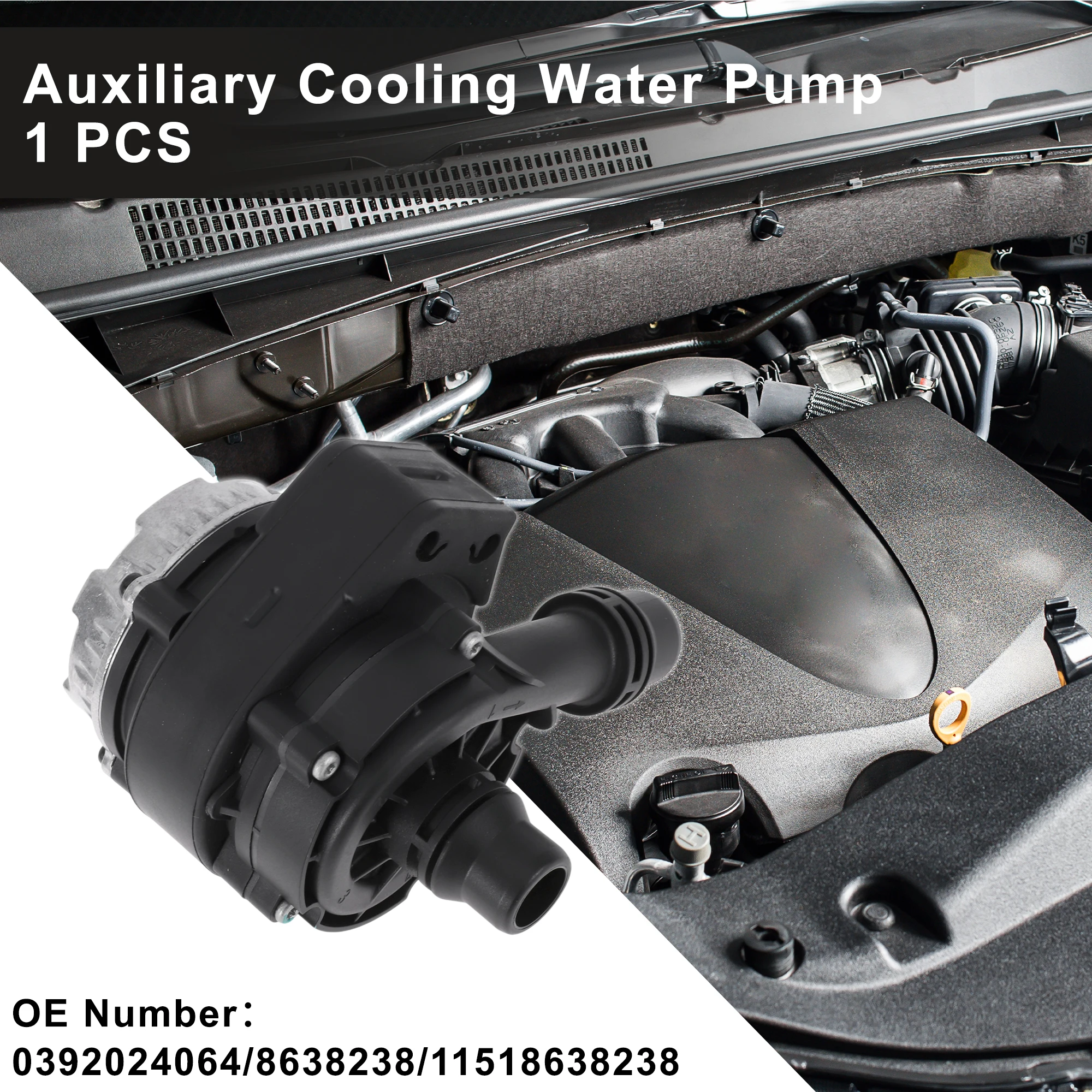 UXCELL Auxiliary Cooling Water Pump for BMW G11 G12 2016-2019 No.0392024064/8638238 Car Auxiliary Coolant Pump
UXCELL Auxiliary Cooling Water Pump for BMW G11 G12 2016-2019 No.0392024064/8638238 Car Auxiliary Coolant Pump