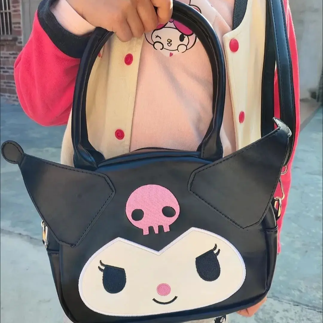 Sanrio Kuromi Tote Bag for Women Kawaii Kuromi Embroidery Handbag PU Leather Large Capacity Harajuku Shoulder Bag Underarm Bag
Sanrio Kuromi Tote Bag for Women Kawaii Kuromi Embroidery Handbag PU Leather Large Capacity Harajuku Shoulder Bag Underarm Bag