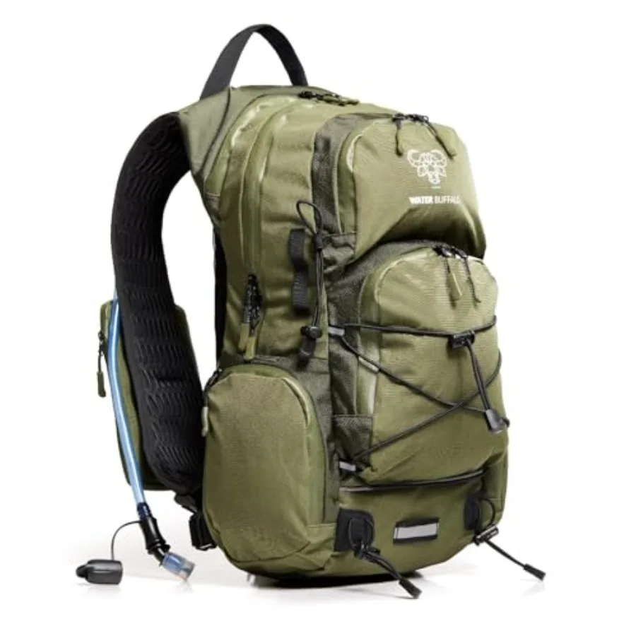 Hydration Backpack - Sherpa 22L Hiking Backpack with Water Bladder - Water Backpack for Hiking with Waterproof Zippers, Phone a
Hydration Backpack - Sherpa 22L Hiking Backpack with Water Bladder - Water Backpack for Hiking with Waterproof Zippers, Phone a
