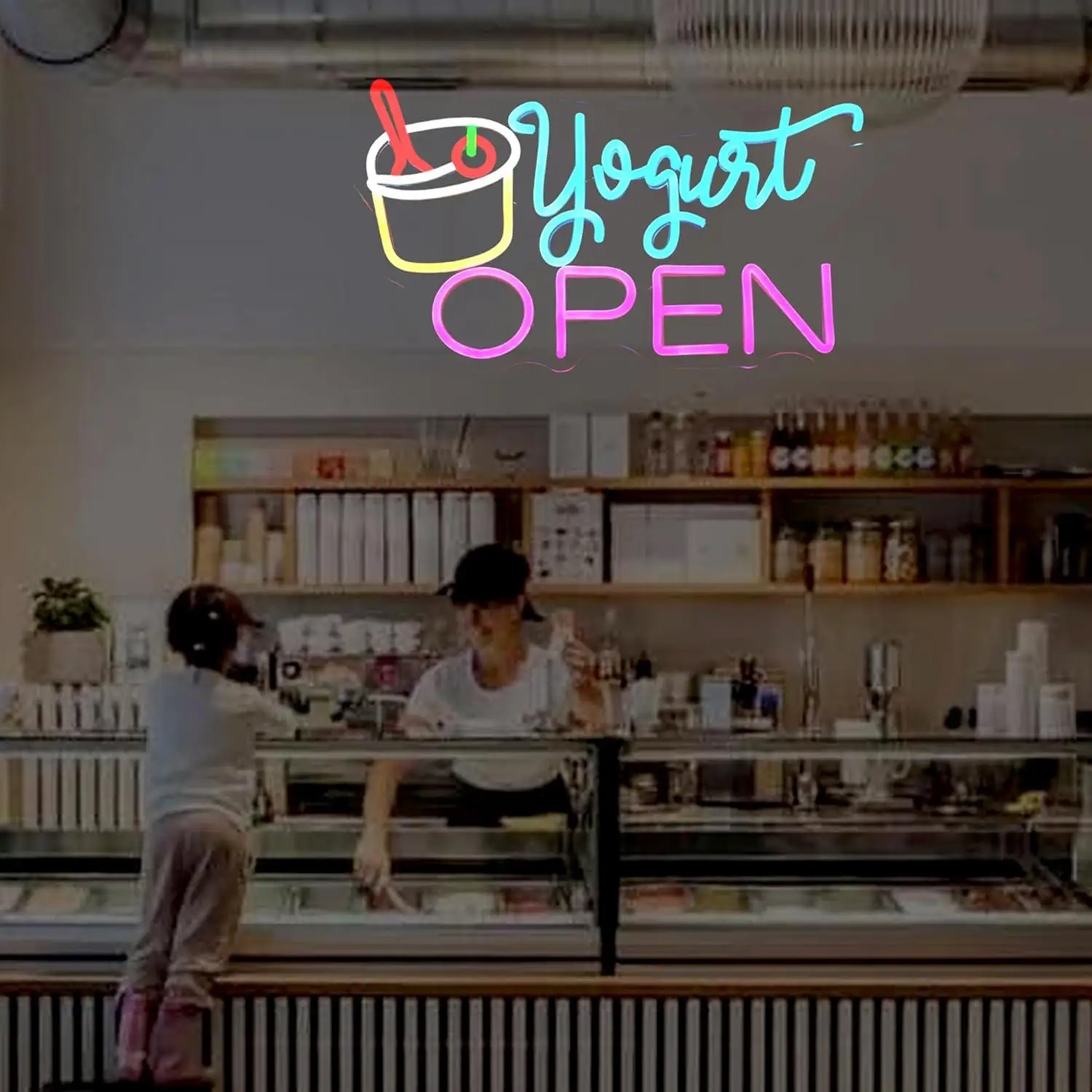 Yogurt OPEN Neon Sign LED Light for Yogurt Bar Dessert Shop Ice Cream Store Cafe Bakery Restaurant Wall Decor Neon Billboard
Yogurt OPEN Neon Sign LED Light for Yogurt Bar Dessert Shop Ice Cream Store Cafe Bakery Restaurant Wall Decor Neon Billboard
