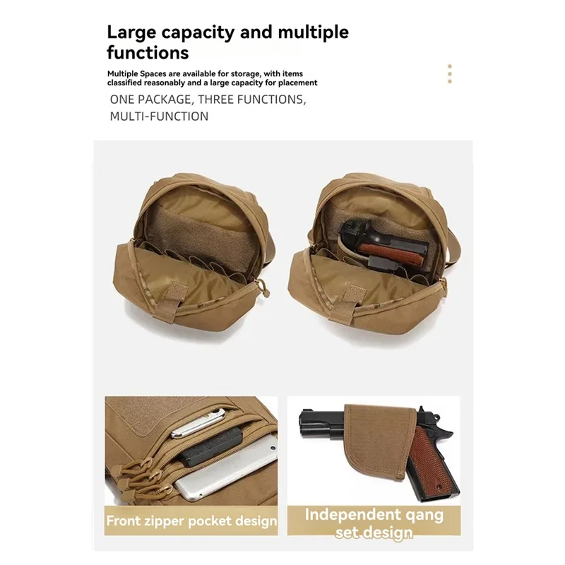Y67A-Multifunctional Bag Single Shoulder Crossbody Bag For Traveling Outdoors Waterproof And Wear-Resistant
Y67A-Multifunctional Bag Single Shoulder Crossbody Bag For Traveling Outdoors Waterproof And Wear-Resistant