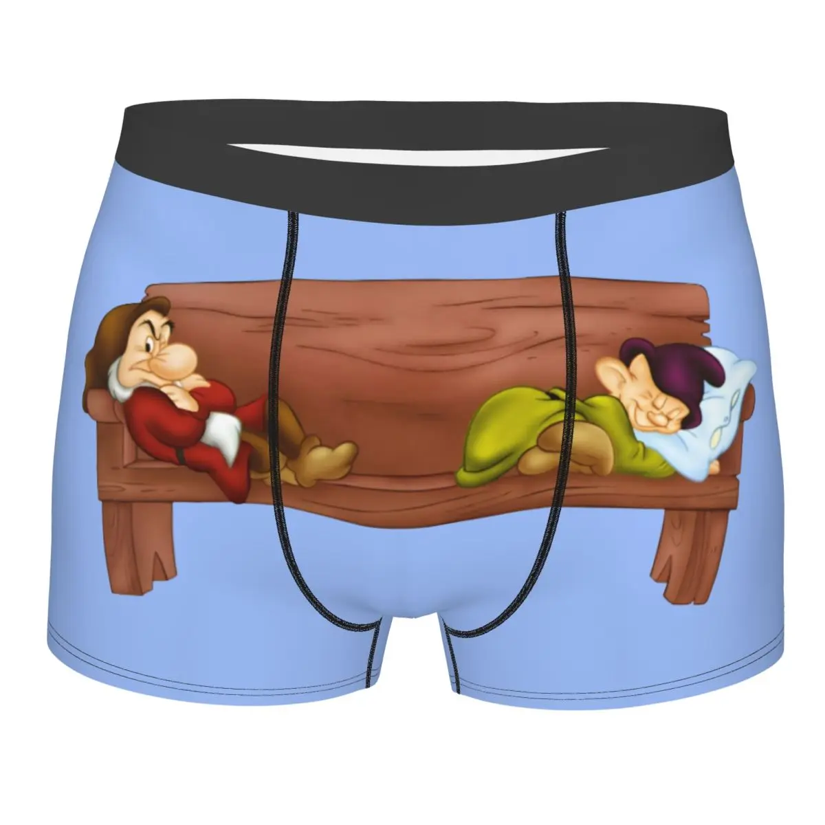 Пользовательские шорты-боксеры «Белоснежка и семь гномов» для мужчин, нижнее белье с 3D принтом, трусы, мягкие трусы
Пользовательские шорты-боксеры «Белоснежка и семь гномов» для мужчин, нижнее белье с 3D принтом, трусы, мягкие трусы
