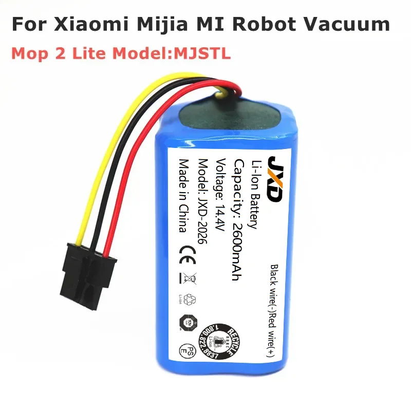 Аккумулятор Li-Ion 4S1P 14.4V 3500mAh, полностью совместимый с роботами-пылесосами Xiaomi Mi Robot Vacuum Mop 2 Lite MJSTL E10 E12 B11
Аккумулятор Li-Ion 4S1P 14.4V 3500mAh, полностью совместимый с роботами-пылесосами Xiaomi Mi Robot Vacuum Mop 2 Lite MJSTL E10 E12 B11
