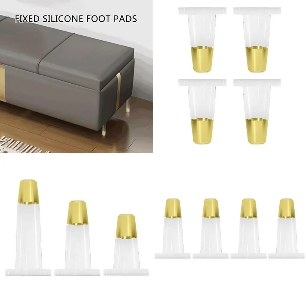 652F Set Of 4 Acrylic Clear Furniture Legs set Modern Clear Replacement Feet Upgrades Legs for Sofa Chair & Cabinet Projects 
652F Set Of 4 Acrylic Clear Furniture Legs set Modern Clear Replacement Feet Upgrades Legs for Sofa Chair & Cabinet Projects