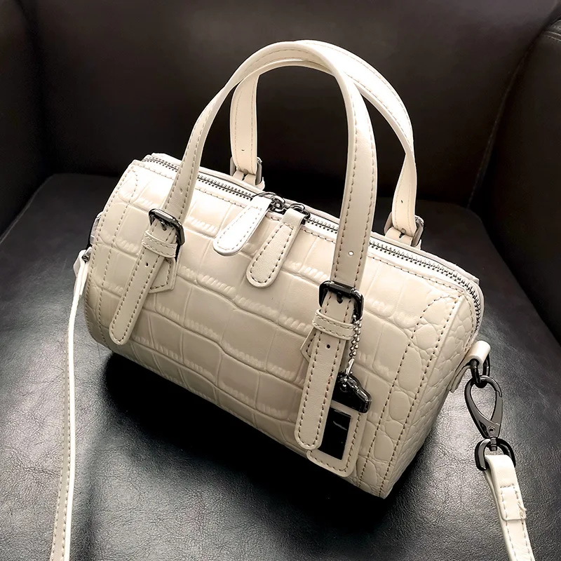 Genuine Leather Women Boston Handbags Luxury Ladies Shoulder Bags Fashion Woman Top-handle Bags
Genuine Leather Women Boston Handbags Luxury Ladies Shoulder Bags Fashion Woman Top-handle Bags