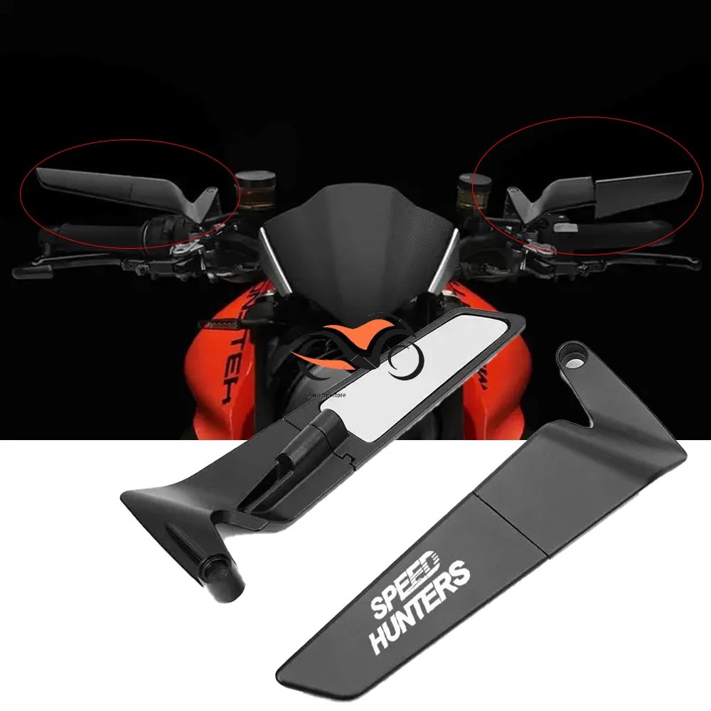 FOR 1390 Super Duke 2024 & Duke 125-890 Accessory Universal Motorcycle carbon fibre Mirror Stealth Winglets Rearview Mirrors
FOR 1390 Super Duke 2024 & Duke 125-890 Accessory Universal Motorcycle carbon fibre Mirror Stealth Winglets Rearview Mirrors