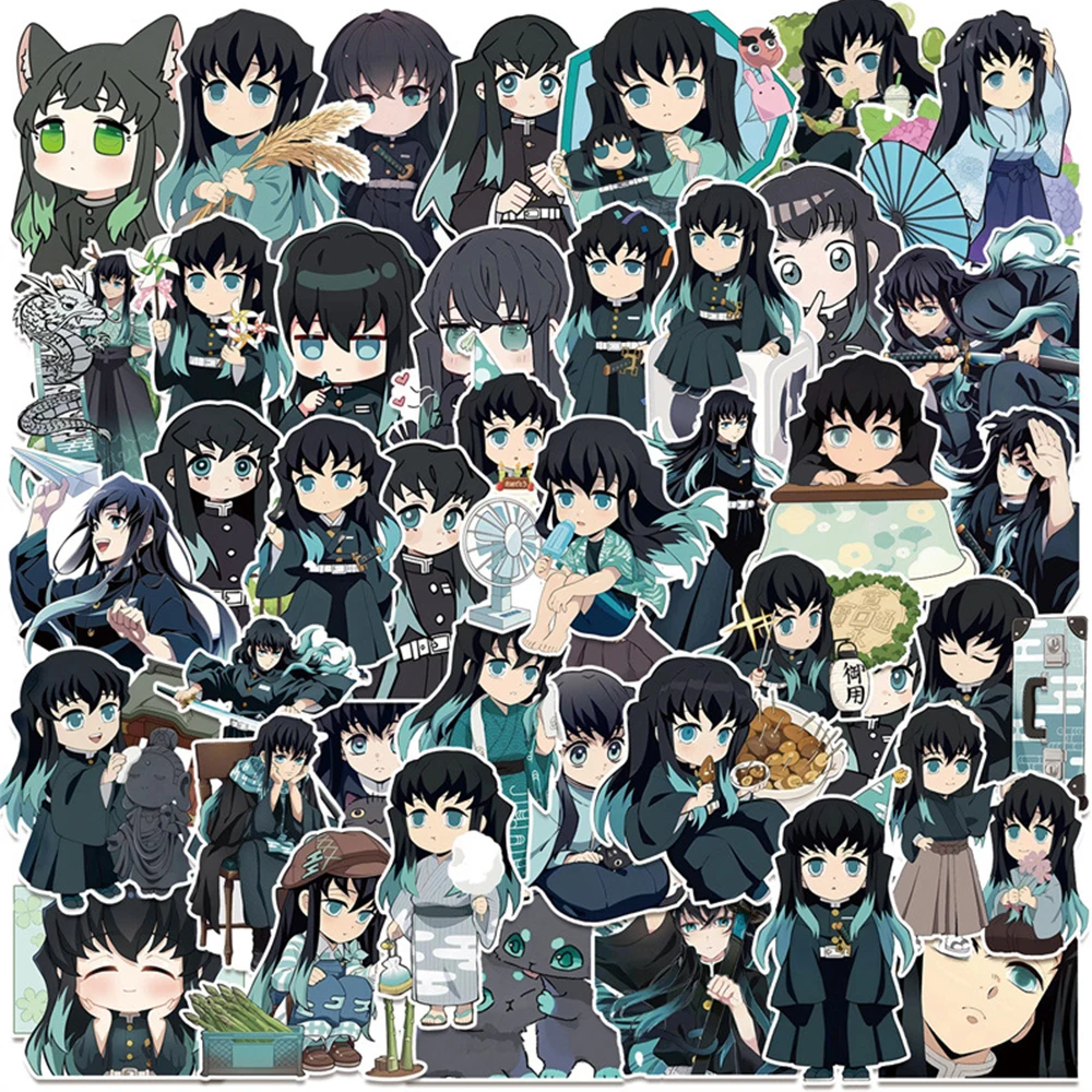 10/30/50pcs Cute Tokitou Muichirou Demon Slayer Anime Stickers DIY Water Bottle Phone Laptop Diary Cartoon Graffiti Decals Decor
10/30/50pcs Cute Tokitou Muichirou Demon Slayer Anime Stickers DIY Water Bottle Phone Laptop Diary Cartoon Graffiti Decals Decor