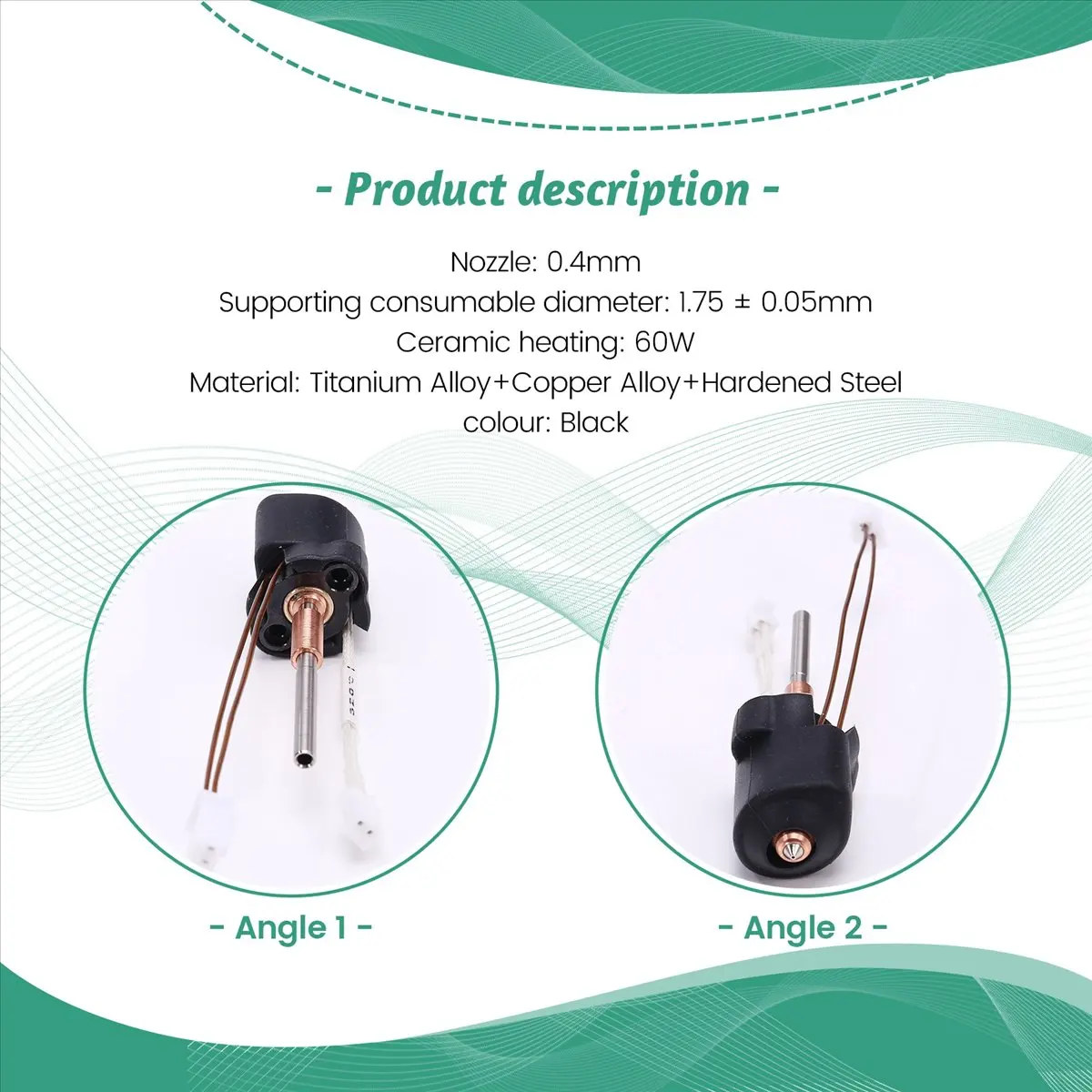 T69C! Hotend for Creality K1C K1 MAX Ceramic Heating Block Kit 0.4mm Quick-Swap Integrated Nozzle 3D Printer Parts
T69C! Hotend for Creality K1C K1 MAX Ceramic Heating Block Kit 0.4mm Quick-Swap Integrated Nozzle 3D Printer Parts