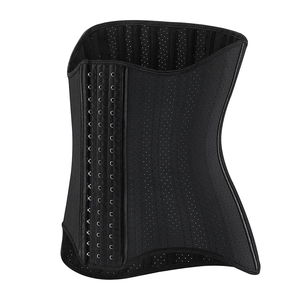 Perforated Air Hole Latex Waist Trainer 25 Steel Bones Corset Shapewear Slimming Belt Girdle
Perforated Air Hole Latex Waist Trainer 25 Steel Bones Corset Shapewear Slimming Belt Girdle