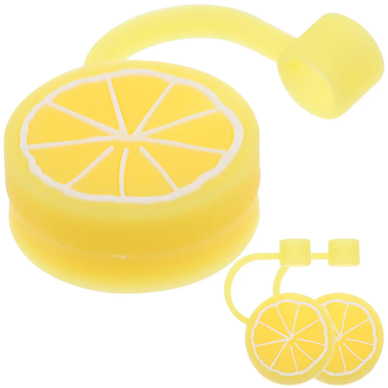 3 Pcs Cute Lemon Silicone Straw Covers Caps for Reusable Straws Hygienic Drink Accessories Barbecue Child Bulk
3 Pcs Cute Lemon Silicone Straw Covers Caps for Reusable Straws Hygienic Drink Accessories Barbecue Child Bulk
