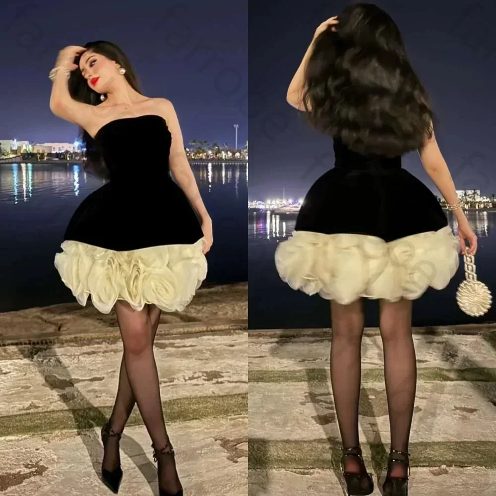 Customized Quality Jersey Pleat Flower A-line Strapless Short Dresses Cocktail Gowns Classic Exquisite Modern Style for Women
Customized Quality Jersey Pleat Flower A-line Strapless Short Dresses Cocktail Gowns Classic Exquisite Modern Style for Women