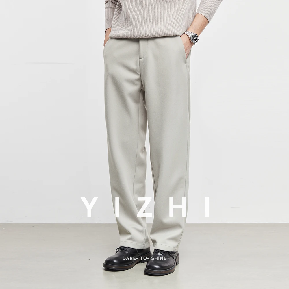 Fashion Men's Thickened Wool Casual Pants 2025 Winter New Men's Loose Sports Straight Trousers
Fashion Men's Thickened Wool Casual Pants 2025 Winter New Men's Loose Sports Straight Trousers