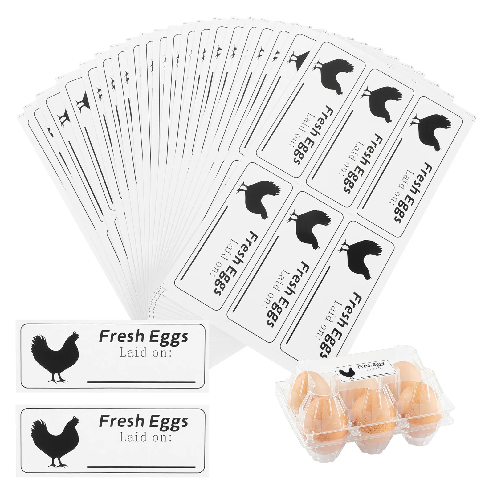 20 Sheets Egg Date Stickers Produce Date Labels for Chicken Eggs Egg Cartons Food Containers Farm Home Use Freshness Safety
20 Sheets Egg Date Stickers Produce Date Labels for Chicken Eggs Egg Cartons Food Containers Farm Home Use Freshness Safety