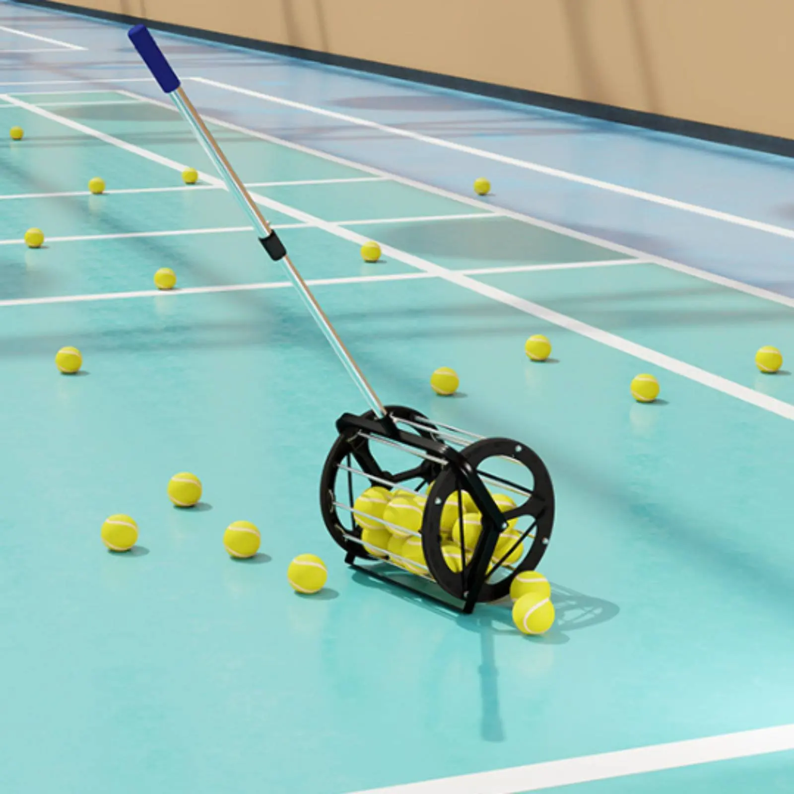 Tennis Ball Picker Training Helper Tennis Ball Collector Sports Gear High Performance Portable for Coaches
Tennis Ball Picker Training Helper Tennis Ball Collector Sports Gear High Performance Portable for Coaches