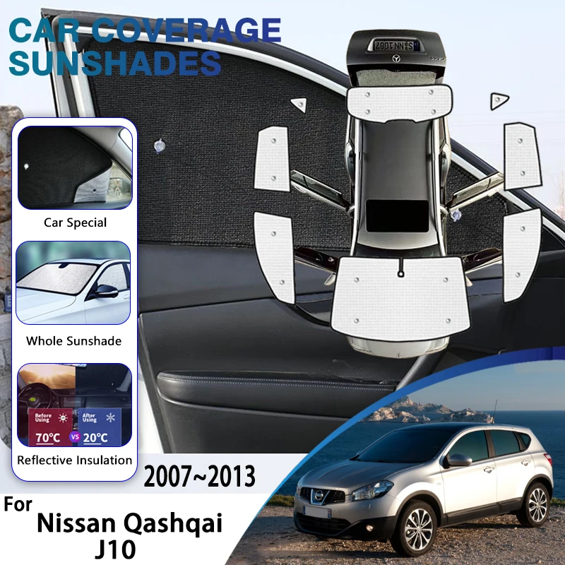 Солнцезащитные очки для Nissan Qashqai Acenta J10 2007 ~ 2013 2010, автомобильные аксессуары, защитный козырек для бокового стекла
Солнцезащитные очки для Nissan Qashqai Acenta J10 2007 ~ 2013 2010, автомобильные аксессуары, защитный козырек для бокового стекла