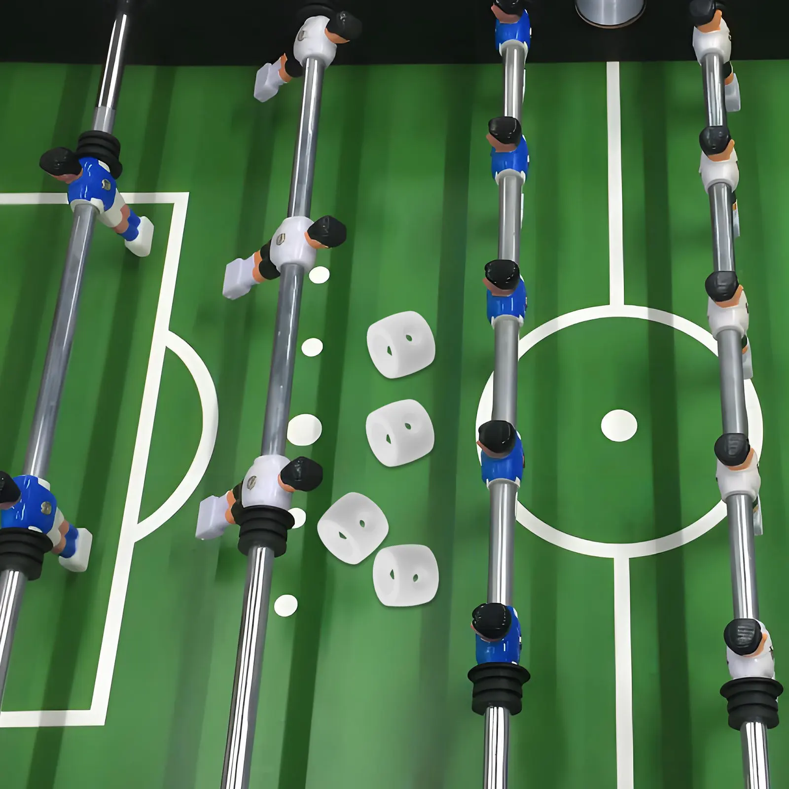 8Pcs Plastic Foosball Parts Locator Ring for Table Football Rod Positioner Goal Bar Stop Ring Replacement Accessories
8Pcs Plastic Foosball Parts Locator Ring for Table Football Rod Positioner Goal Bar Stop Ring Replacement Accessories