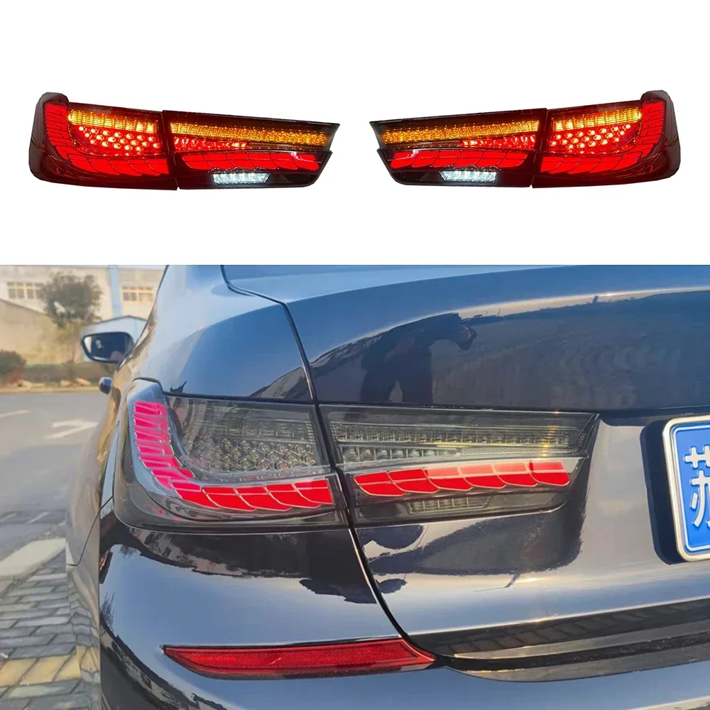 Car Taillight Assembly Led Smoke Black Tail Lamp With Sequential Turning Signal Lights For BMW 3 Series 2019-2021 G28 G20 HOT SA
Car Taillight Assembly Led Smoke Black Tail Lamp With Sequential Turning Signal Lights For BMW 3 Series 2019-2021 G28 G20 HOT SA
