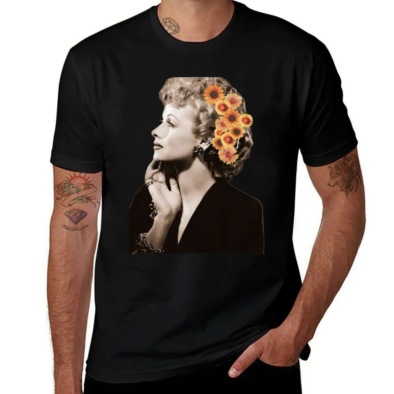 Lucille Ball Floral T-Shirt man t shirt designer anime t shirts oversize t shirts for man pack white T-Shirt
Lucille Ball Floral T-Shirt man t shirt designer anime t shirts oversize t shirts for man pack white T-Shirt
